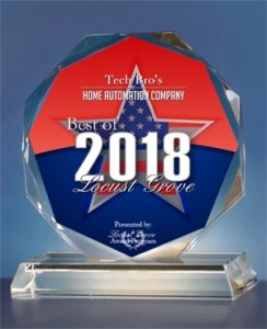 Tech Bro's is the Locust Grove 2018 Home Automation Company of the year winner!